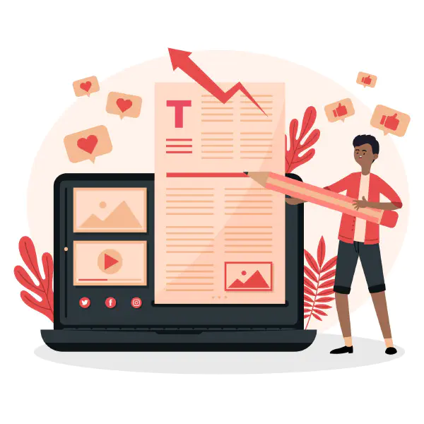 Content illustration